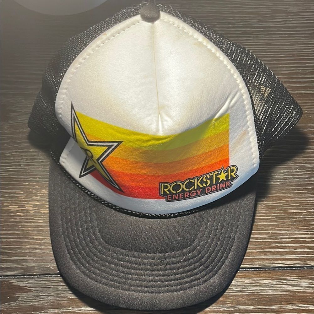 Kids Trucker Hat - Black and White